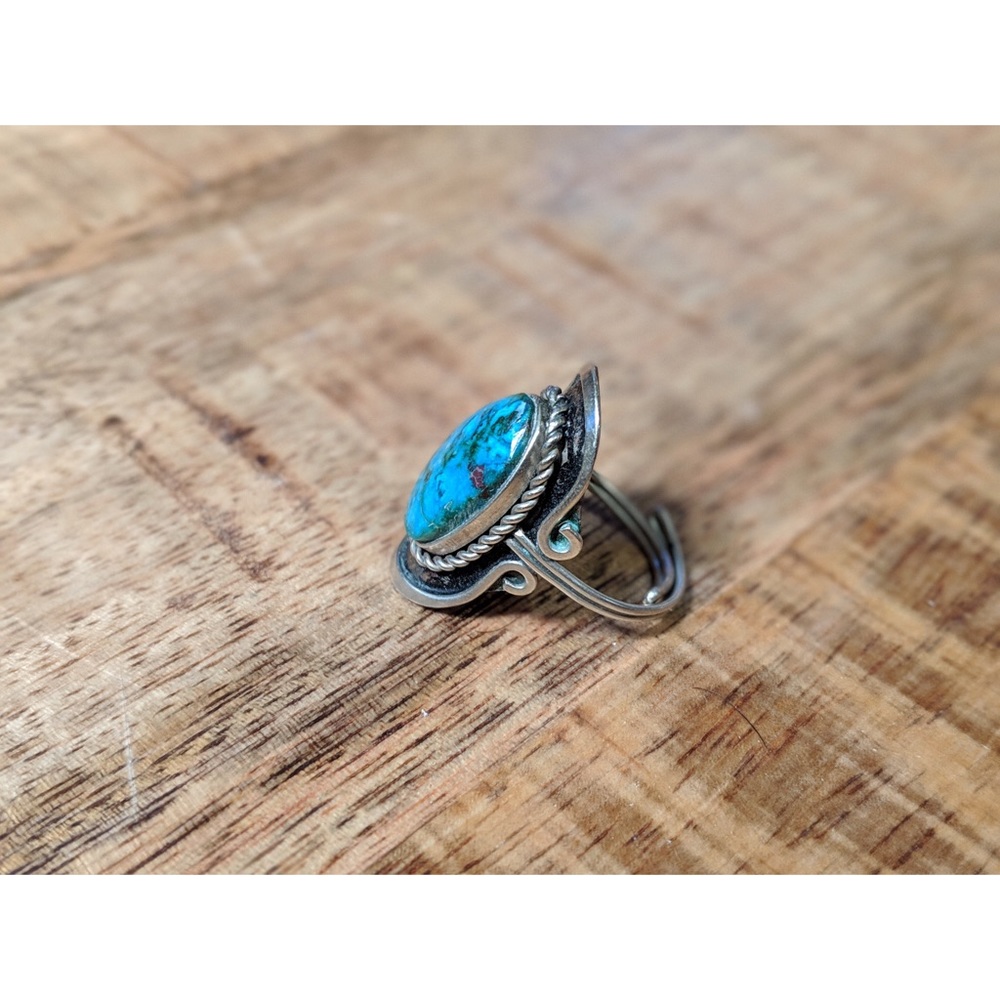 Blue Stone Ring - image 2